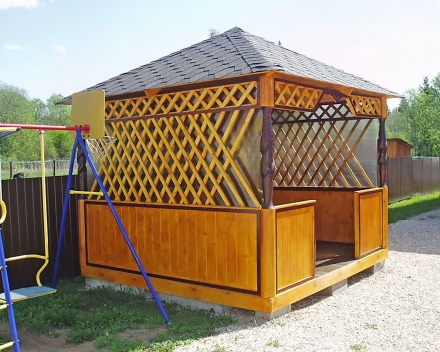 Квадратная беседка КЛАССИКА, фото 5