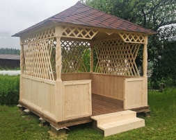 Квадратная беседка КЛАССИКА, фото 1