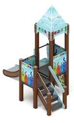 Королевство (Коты) - ДИК 1.15.01-21 - Игровой комплекс H=900, фото 4