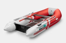 GLADIATOR B 370 LIGHT B Красно-белый моторная лодка ПВХ Фанерный пайол