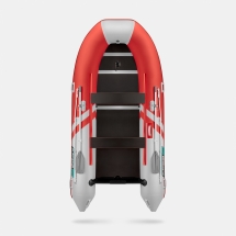 GLADIATOR B 370 LIGHT B Красно-белый моторная лодка ПВХ Фанерный пайол