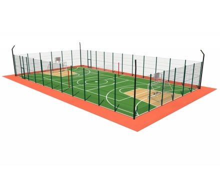 Универсальная спортивная площадка TORUDA 1 (28х15), фото 1