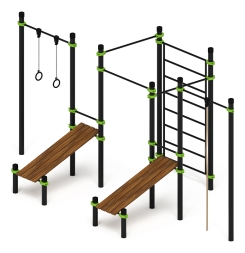 Воркаут 108 зеленый ВТ 12.18-02, фото 2 Воркаут 108 зеленый ВТ 12.18-02, фото 2