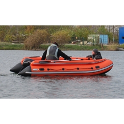 Лодка ПВХ REEF 390F НДНД надувная под мотор, фото 2