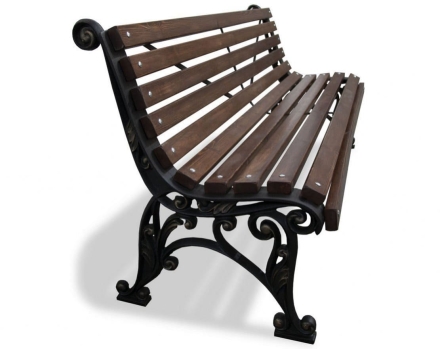 Скамейка уличная Удача, Сосна 1,2 м, фото 6