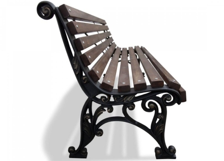 Скамейка уличная Удача, Сосна 1,2 м, фото 7