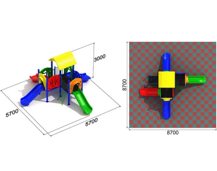 Детская площадка Мотылек 3.1, фото 2