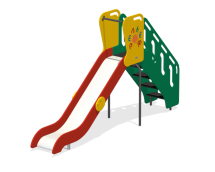Детская горка Средняя Стандарт ГР-02.1 H=1250 для игровой площадки Детская горка Средняя Стандарт ГР-02.1 H=1250 для игровой площадки