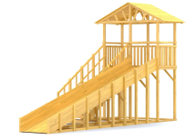 Зимняя горка Савушка Зима Wood 6/1 Зимняя горка Савушка Зима Wood 6/1