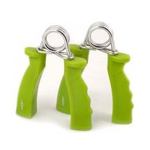 Эспандер кистевой ES-301 пружинный, жесткая ручка, зеленый (пара) Эспандер кистевой ES-301 пружинный, жесткая ручка, зеленый (пара)