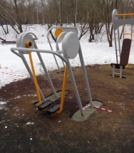 А-0103 Воздушный ход (ходули) уличный тренажер
