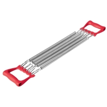 Эспандер "TORRES грудной с пружинами", 5 метал. пружин, эргономичные ручки, красно-серебристый