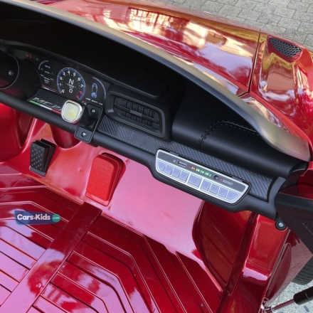 Электромобиль Maserati MC20 красный, фото 8