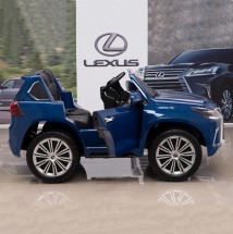 Электромобиль Lexus LX 570 4WD синий