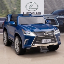 Электромобиль Lexus LX 570 4WD синий