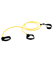 Эспандер лыжника-пловца ES-901, 6х9х2200 мм, 2 кг, желтый Эспандер лыжника-пловца ES-901, 6х9х2200 мм, 2 кг, желтый