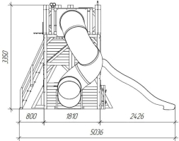 Детский игровой комплекс Савушка PlayHouse-6, фото 19
