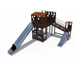 Игровой комплекс Миндаль (горка Н-2000) ДИО 10013, фото 1