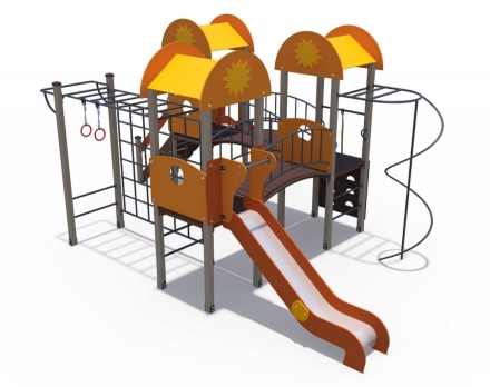 Детский игровой комплекс Солнышко Детский дворик 2 ДИО 03052, фото 3