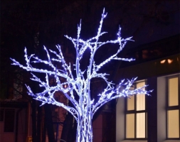 Световая фигура Дерево из алюминия t005, фото 5