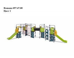 Детский спортивно-игровой комплекс Romana 057.47.00 (Цвет 1), фото 1