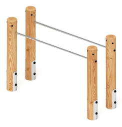 Брусья (лиственница) СО 2.50.10-Л.И1, фото 2