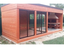 Застекленная беседка БАРБЕКЮ Застекленная беседка БАРБЕКЮ