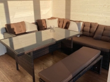 Застекленная беседка БАРБЕКЮ Застекленная беседка БАРБЕКЮ