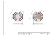 Восьмигранная беседка Изумительная