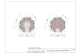 Восьмигранная беседка Изумительная, фото 2