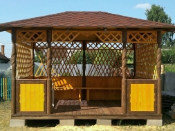 Прямоугольная беседка ЗАВИСТЬ СОСЕДА, фото 11