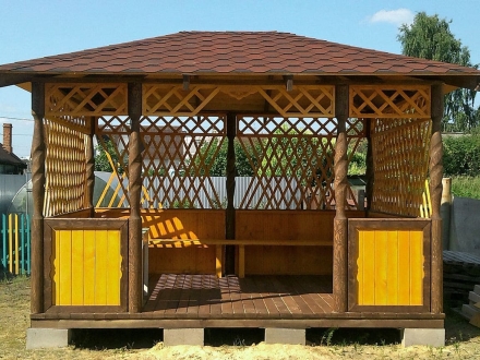 Прямоугольная беседка ЗАВИСТЬ СОСЕДА, фото 11