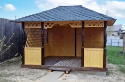 Прямоугольная беседка ЗАВИСТЬ СОСЕДА, фото 10