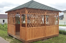 Прямоугольная беседка ЗАВИСТЬ СОСЕДА Прямоугольная беседка ЗАВИСТЬ СОСЕДА