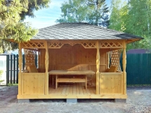 Прямоугольная беседка ЗАВИСТЬ СОСЕДА Прямоугольная беседка ЗАВИСТЬ СОСЕДА