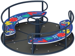 Карусель с рулем (Азбука) - ИО 30.01.04-12.И1, фото 2 Карусель с рулем (Азбука) - ИО 30.01.04-12.И1, фото 2