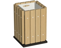 Урна со вставкой Сплайн