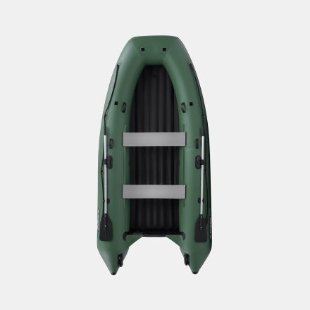 GLADIATOR E 350 PRO AIR Зеленый моторная лодка ПВХ, фото 5