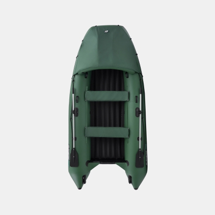 GLADIATOR E 350 PRO AIR Зеленый моторная лодка ПВХ, фото 3