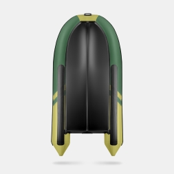 GLADIATOR B 370 LIGHT B Зелено-оливковый моторная лодка ПВХ Фанерный пайол, фото 3