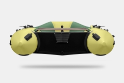 GLADIATOR B 370 LIGHT B Зелено-оливковый моторная лодка ПВХ Фанерный пайол, фото 5