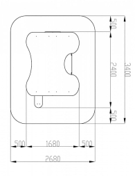 Домик мини тип 4 (Город) - МФ 10.01.13-02, фото 6 Домик мини тип 4 (Город) - МФ 10.01.13-02, фото 6