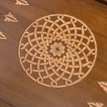 Стол ломберный Нарды "Армянский узор 3", Haleyan Стол ломберный Нарды "Армянский узор 3", Haleyan