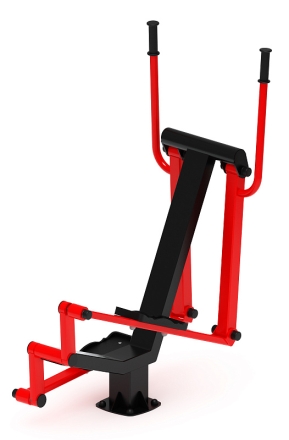 Эллиптический (красный) - Уличный тренажер - СТ 010-11.И2, фото 3