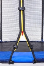 Батут с защитной сеткой (лестница в комплекте) Diamond Fitness  External 12ft (366 см)