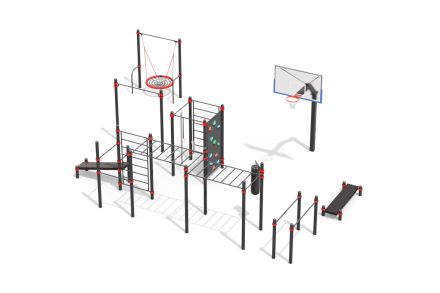 Воркаут площадка по проекту WP-119/20 &quot;Афинеево&quot;, фото 1