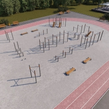 Спортивная площадка КС-10