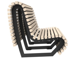 Скамейка парковая SF-S2, фото 3