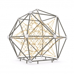 Пространственная канатная конструкция с полусферами AT-17.01, фото 1