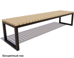 Скамейка уличная Нео, Сосна 1,2 м, фото 1